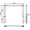 Access barriers | with triangular locking mechanism | swing-back | with top bar | hot-dip galvanized | total width: 1500 mm